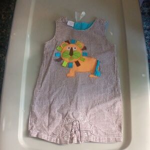 Cre8tions lion romper